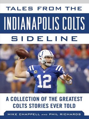cover image of Tales from the Indianapolis Colts Sideline